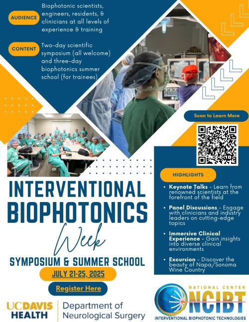 Overview of 2025 Interventional Biophotonics Week